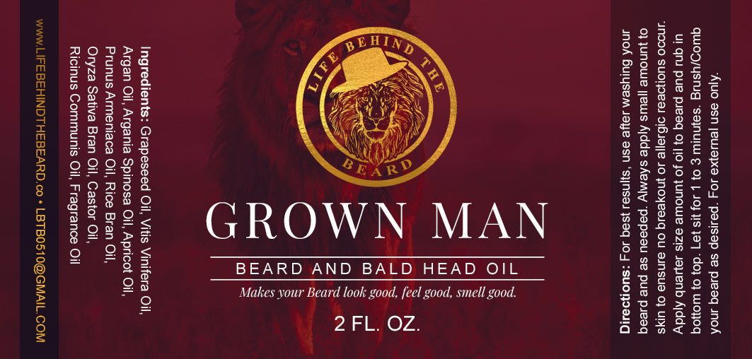 Beard Oil - Grown Man