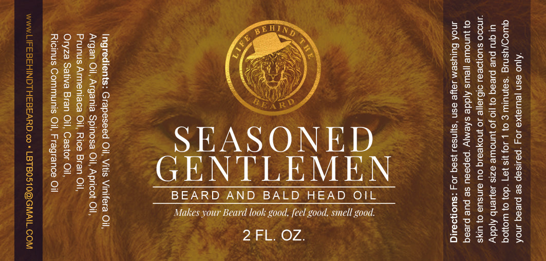 Beard Oil - Seasoned Gentleman